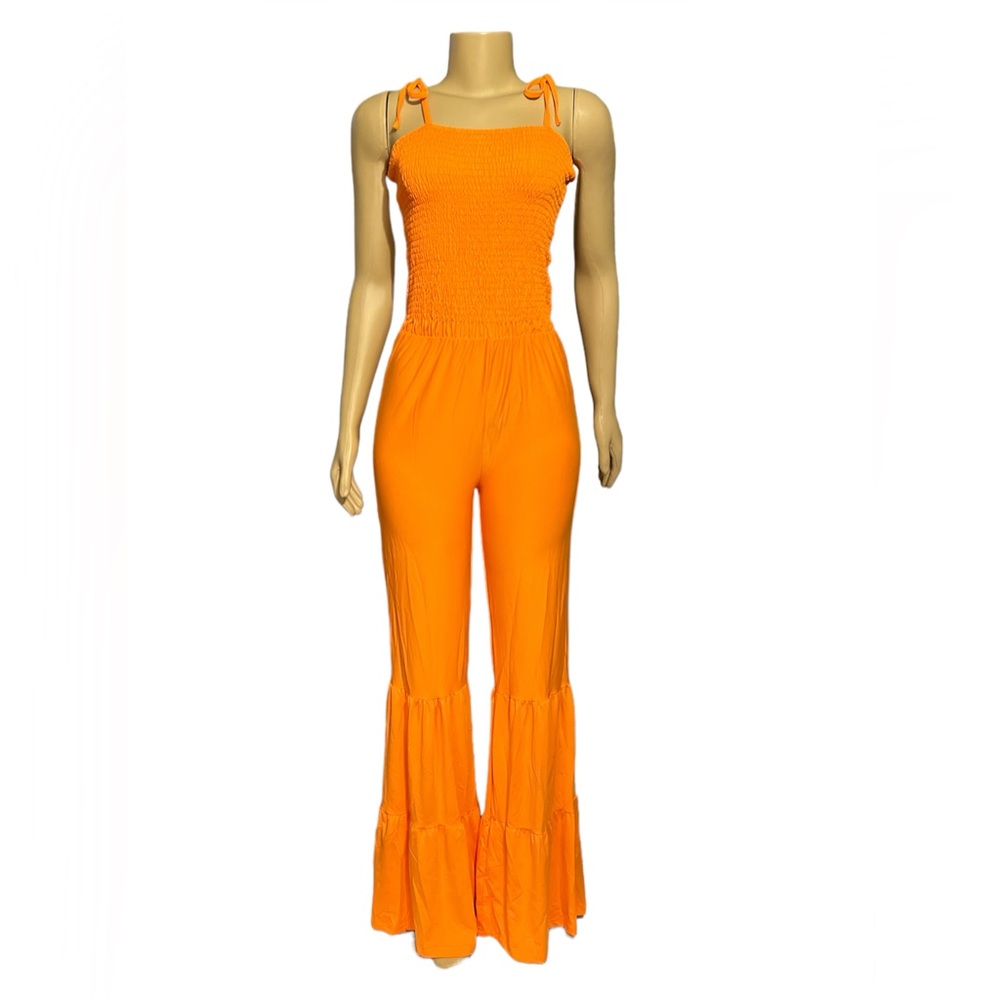 Gorgeous Dolls Misty Flare Leg Cami Jumpsuit